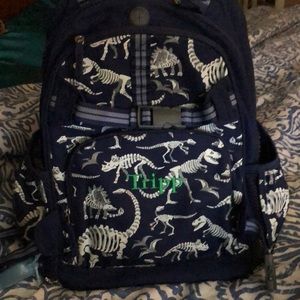 Pottery barn glow in-the-dark backpack & lunchbox